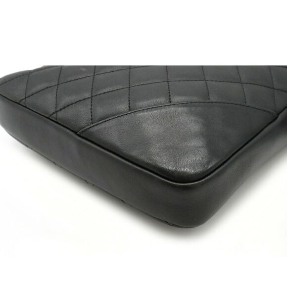 Chanel Cambon Medium Shoulder Bag Diagonal Shoulder Black White - Picture 3 of 8